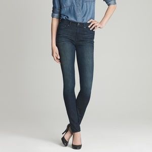NWOT Jcrew High-waisted skinny jean-night owl wash